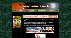 Desktop Screenshot of longislandopenmics.com
